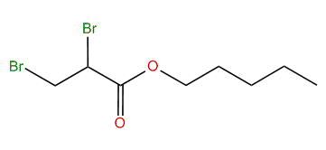 Pentyl 2,3-dibromopropanoate